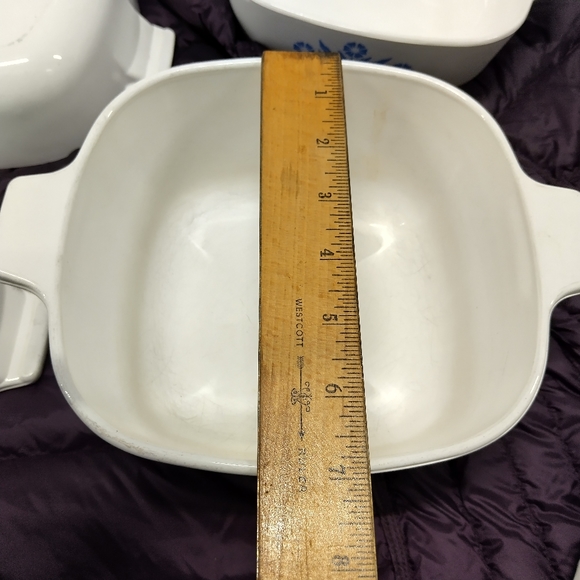 Corningware Cornflower 1960-61 set casserole - Picture 6 of 15